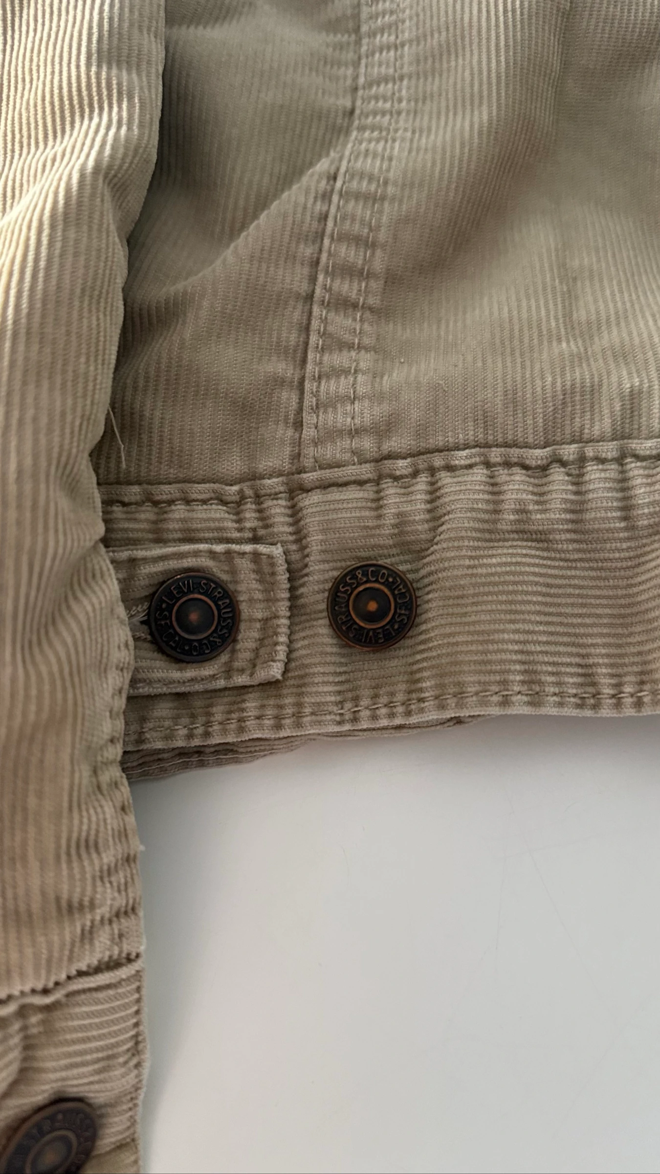 Levis Sherpa Trucker Pana Beige Jacket in goede staat • maat L – photo 10
